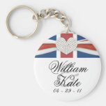 Prince William et Kate - souvenir royal de mariage Porte-clef