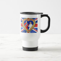 Prince William et mariage royal de Catherine Mugs
