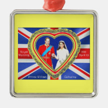 Prince William et mariage royal de Catherine Décorations De Noël