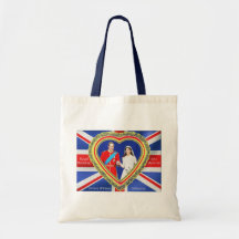 Prince William et mariage royal de Catherine Sacs De Toile