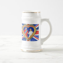 Prince William et mariage royal de Catherine Tasses