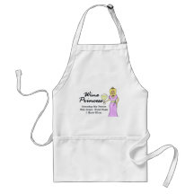 Princesse Apron de vin Tabliers