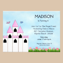 Princesse Birthday/invitations de thé invitations