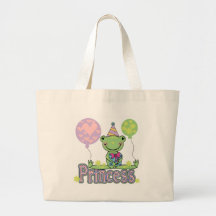 Princesse Birthday Tshirts et cadeaux de grenouill Sac Fourre-tout