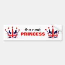 Princesse britannique Crown Adhésifs Pour Voiture