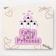Princesse Castle Design de conte de fées Tapis De Souris