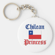 Princesse chilienne porte-clefs