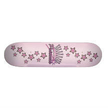 Princesse Crown Skateboards Customisés