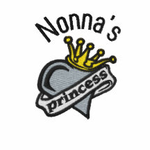 Princesse Custom de Nonna et personnalisé Polo Brodé