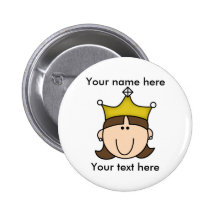 PRINCESSE CUSTOMISÉE BROWN BADGE