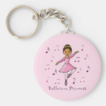 Princesse de ballerine porte-clefs