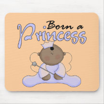 Princesse de bébé - T-shirts et cadeaux pourpres Tapis De Souris