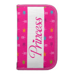 Princesse de couronnes mignonne agenda folio