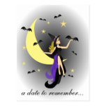 Princesse de Halloween Cartes Postales