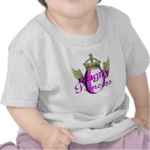 Princesse de rugby t-shirts