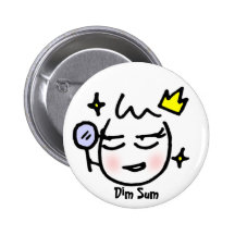 princesse, Dim Sum Badges Avec Agrafe