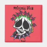 Princesse Diva Skull d'aimant