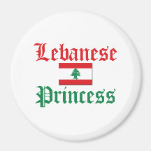 Princesse du Liban Aimants