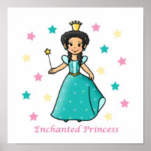 Princesse enchantée posters