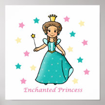 Princesse enchantée posters