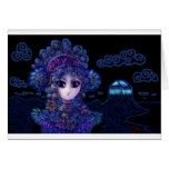 Princesse ene ivoire Fantasy Carte De Vœux