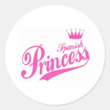 Princesse espagnole adhésifs