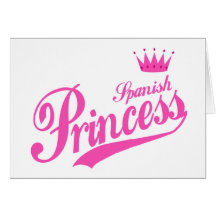 Princesse espagnole cartes de vœux