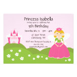 Princesse féerique Birthday Cartons D'invitation