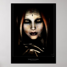 Princesse foncée poster