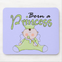 Princesse Green Tshirts et cadeaux de bébé Tapis De Souris