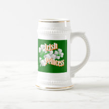 Princesse irlandaise personnalisée tasse à café