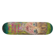 Princesse Isabella rencontre le ciel Skateboards Customisés