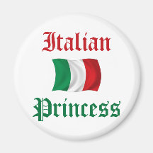 Princesse italienne magnets