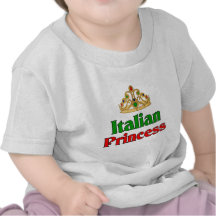 Princesse italienne t-shirts
