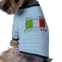 Princesse italienne vêtement pour chien
