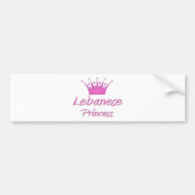 Princesse libanaise autocollants pour voiture
