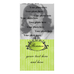 Princesse Name Filigree Carte Avec Photo