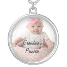 Princesse Photo Necklace de la grand-maman Pendentifs