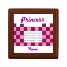 Princesse Pink/boîte-cadeau rose de château Boîtes À Babioles