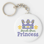 Princesse porte - clé de mardi gras porte-clé