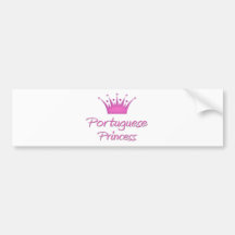 Princesse portugaise adhésifs pour voiture