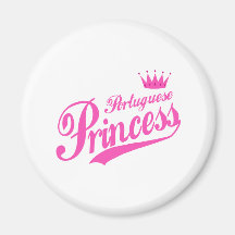 Princesse portugaise magnets pour réfrigérateur