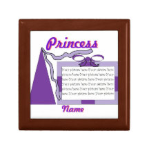 Princesse Purple/boîte-cadeau pourpre d'image Boîtes À Bijoux