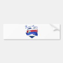 Princesse rican de côte adhésif pour voiture