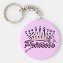 Princesse rose Crown Porte-clés