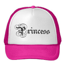 Princesse rose Trucker Hat - en outre dans le noir Casquette De Camionneur