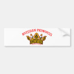 Princesse russe autocollant pour voiture