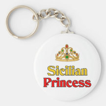 Princesse sicilienne porte-clés