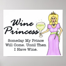 Princesse Someday de vin… Affiche