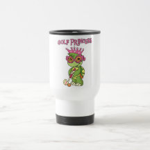 Princesse T-shirts et cadeaux de golf de tortue Tasse